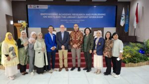 Empowering Academic Research and Publishing on SDGs: Library Support Workshop di Universitas Muhammadiyah Malang