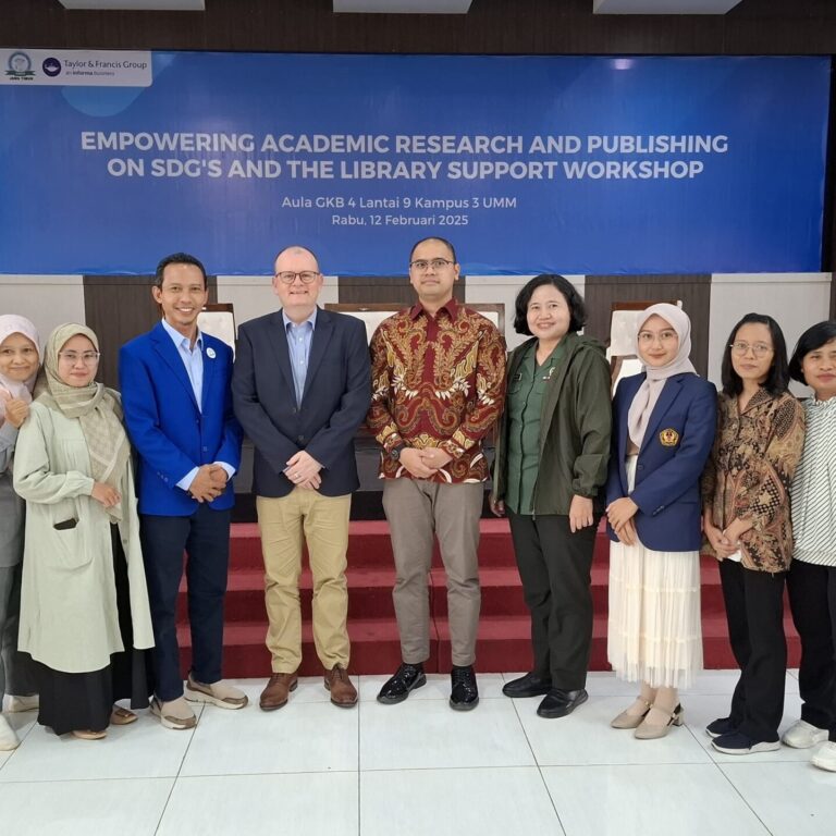 Empowering Academic Research and Publishing on SDGs: Library Support Workshop di Universitas Muhammadiyah Malang Empowering Academic Research and Publishing on SDGs: Library Support Workshop di Universitas Muhammadiyah Malang