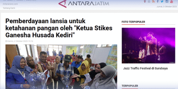 Pemberdayaan lansia untuk ketahanan pangan Pemberdayaan lansia untuk ketahanan pangan