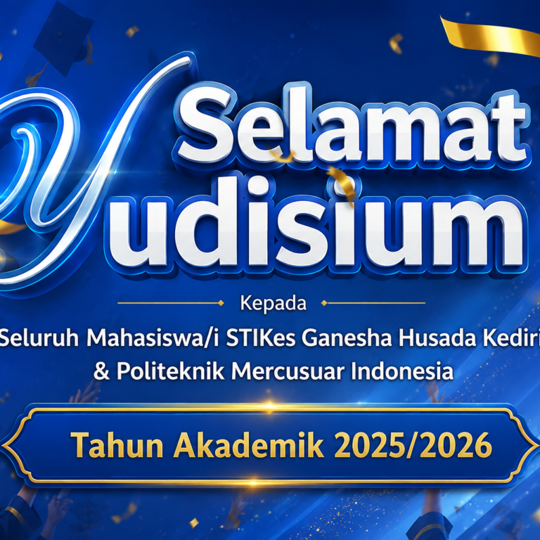 Selamat Yudisium! STIKes Ganesha Husada Kediri & Politeknik Mercusuar Indonesia Lepas Lulusan Terbaik Tahun Akademik 2025/2026 Selamat Yudisium! STIKes Ganesha Husada Kediri & Politeknik Mercusuar Indonesia Lepas Lulusan Terbaik Tahun Akademik 2025/2026